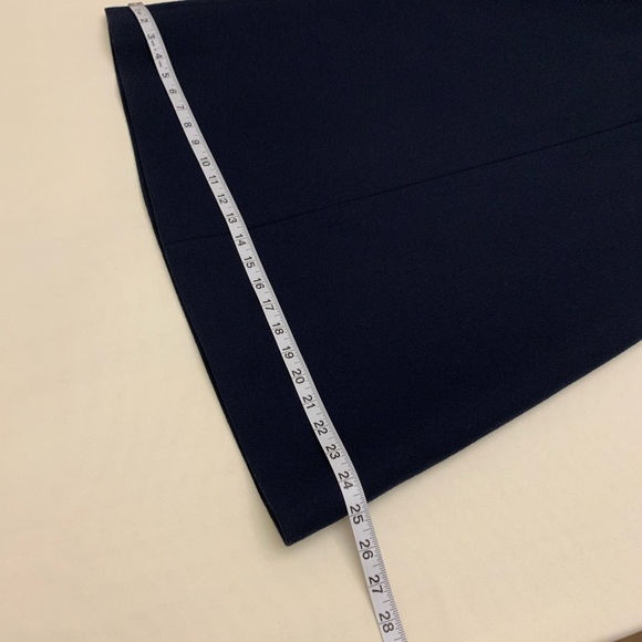Louis Feraud set blazer (size 42) skirt (size 40) 100% wool navy - Picture 13 of 16